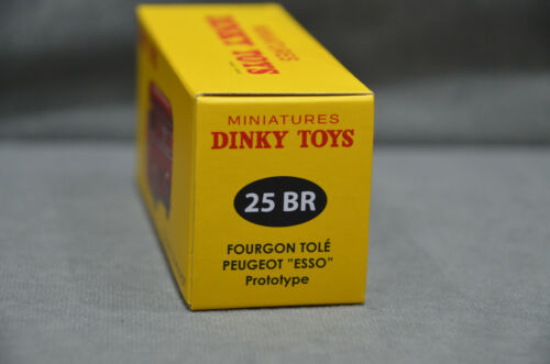 DeAgostini Mattel Dinky Toys 25 BR Peugeot ESSO Van D3A Prototype Red Model Car - Picture 3 of 12