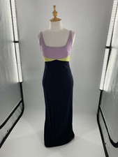 Gianni Versace Couture sleevless maxi dress Bergdorf Goodman sz 42 MSRP $2475