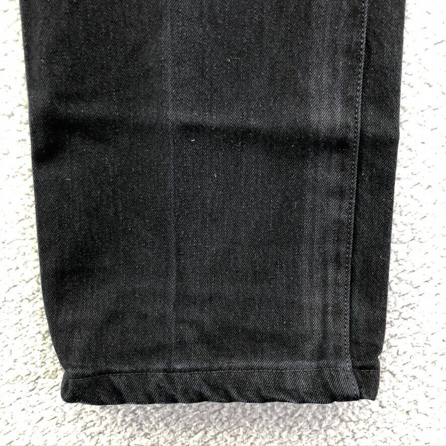 J Brand Jeans Clint Black Denim Straight Leg Regu… - image 3