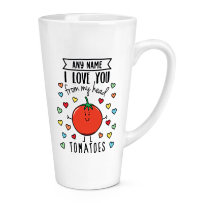 I Love You De Mon Tête Tomates 15oz Grand Tasse