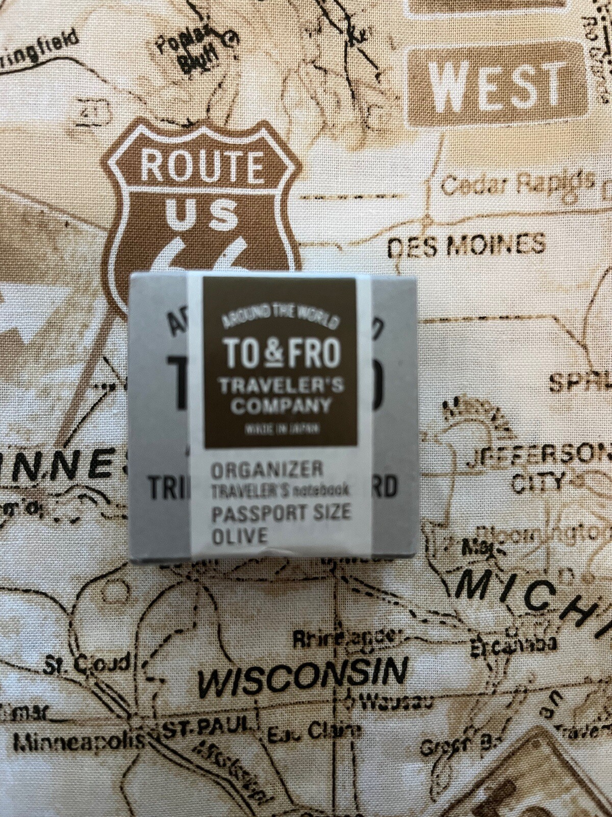 TO&FRO Traveler’s Company/Notebook Traveler’s Organizer/Passport/Olive