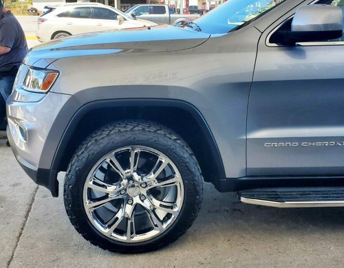 20" FR88 Chrome wheels for Jeep Grand Cherokee SRT8 Dodge Rims - Picture 2 of 5