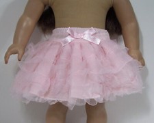 Pink Crinoline CanCan or Dance Skirt Doll Clothes For 18  American Girl Debs 