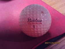 Jack Nicklaus MacGregor 1 Golf Ball