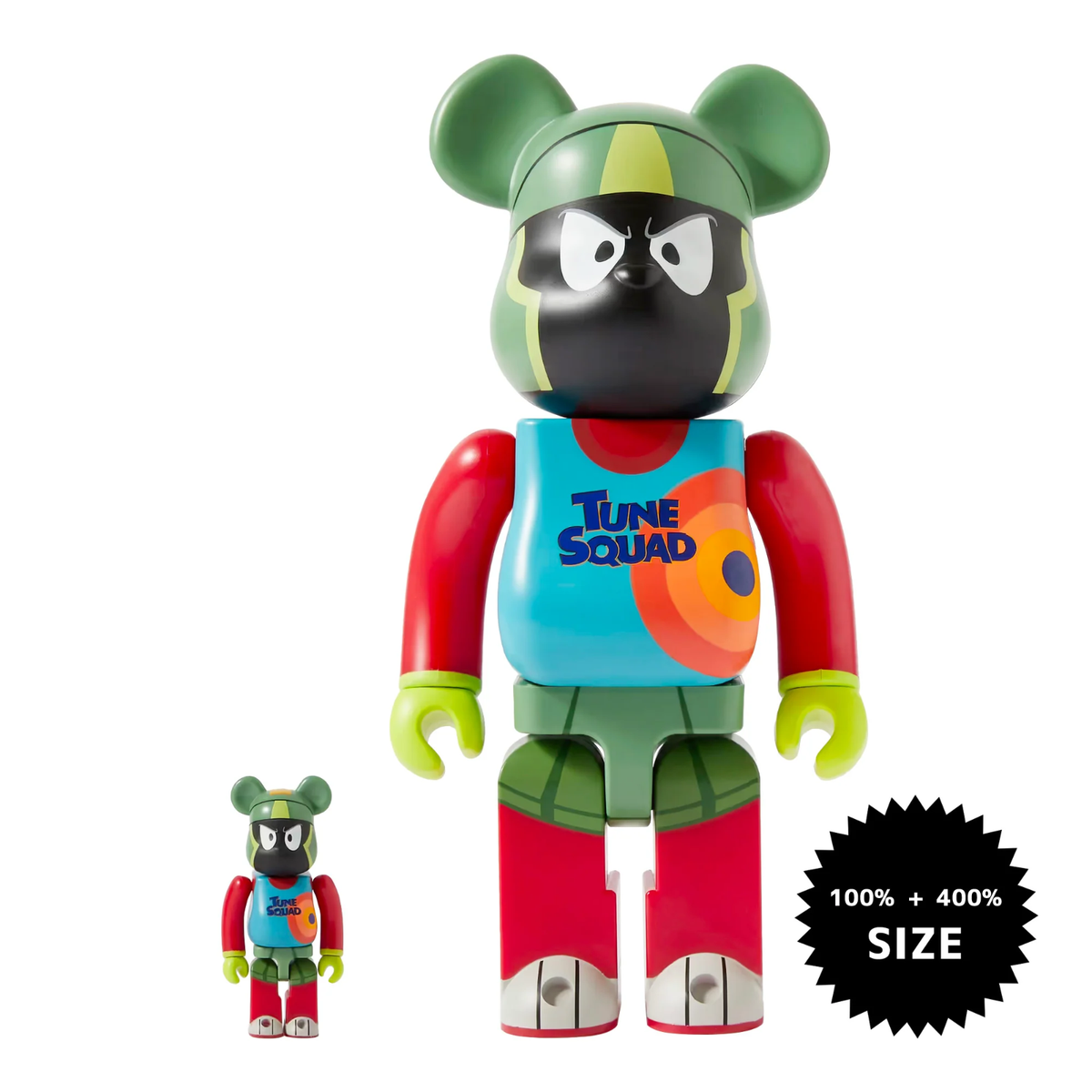 その他 MEDICOM TOY - BE@RBRICK MARVIN THE MARTIAN 100% &amp; 400% Be@rbrick Marvin the Martian 100% & 400% Collectible Figure