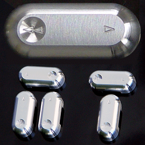 Kit de interruptor de billet satinado UPR 2004-08 F150 2 puertas - Imagen 1 de 1