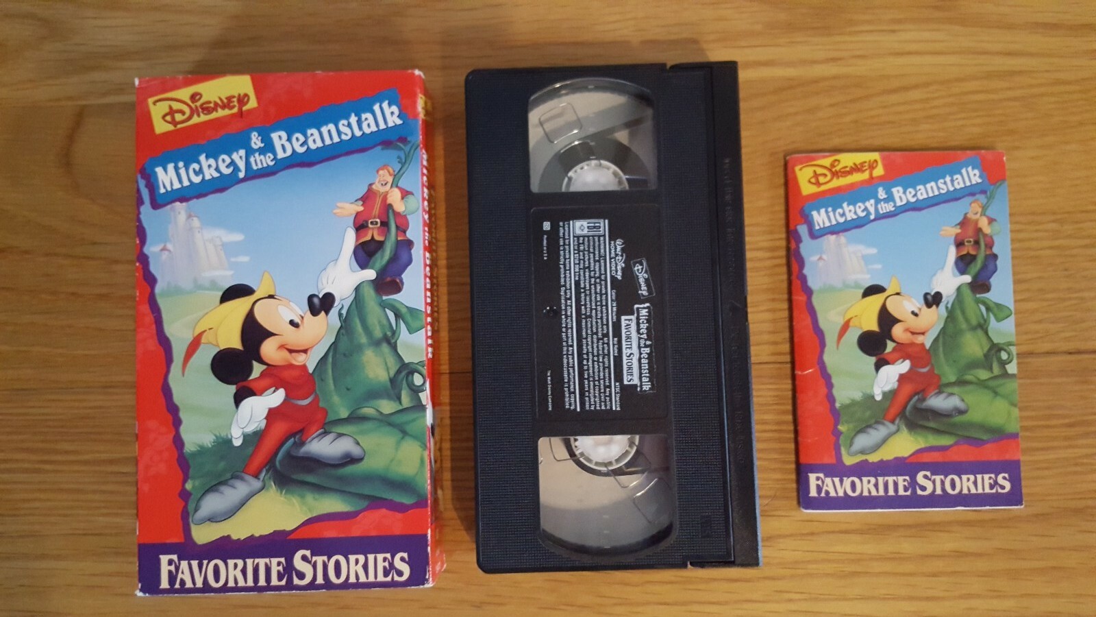 Mickey And The Beanstalk Vhs