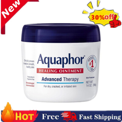 Aquaphor Advanced Therapy Healing Ointment Skin Protectant 14 Ounce Jar QX