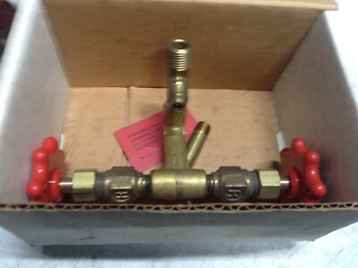 Robinair Optional Vacuum Pump Combination Inlet Tee Fittings R-12/R-134a at Arizona Tools