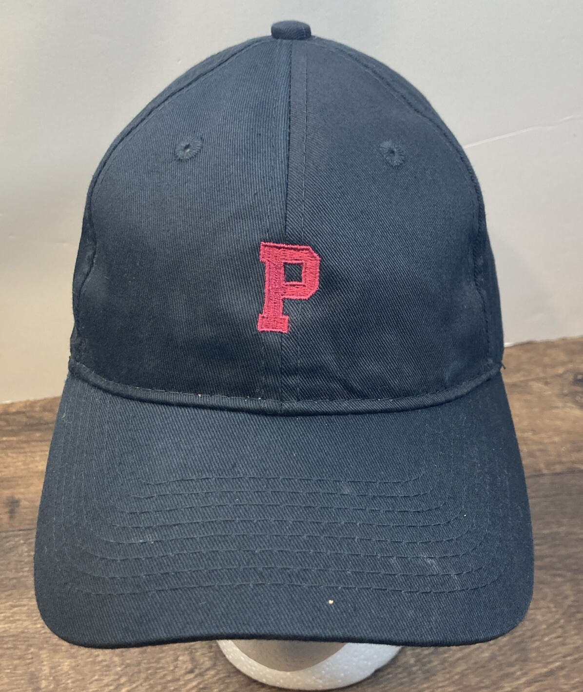 Port & Company P Adjustable Baseball Hat Cap Black sports Strapback Black