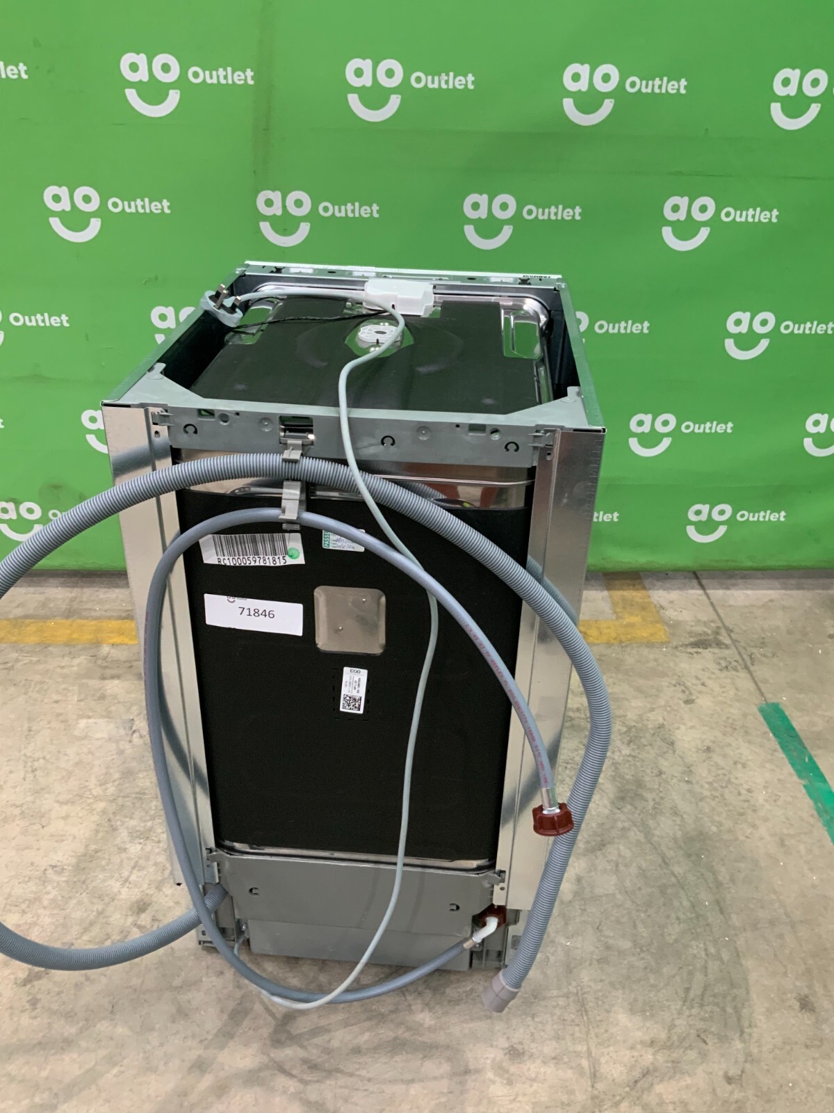 Zanussi Fully Integrated Slimline Dishwasher White ZSLN1211 LF71846