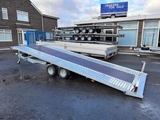 TILT Trailer Bed Twin Axle Transporter  16.4 x 6.9ft / 5m x 2.1m 3000kg