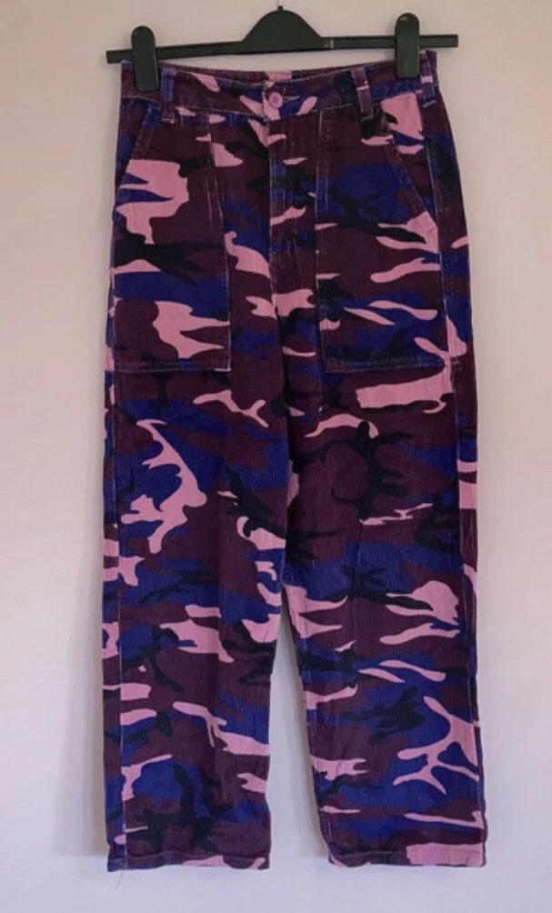 Camo pants topshop sales
