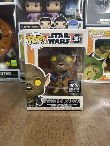 Concept Series Chewbacca Funko Pop Vinyl Figure #387 Star Wars Galactic Con 2020
