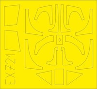 MW22 Eduard EX721 Fw 190A-5 1/48 Mask For Eduard