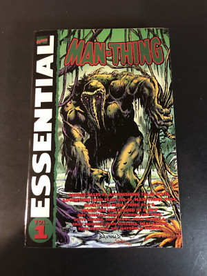 Essential Man-Thing Volume 1. Marvel Comics 2006, First Printing, VF+