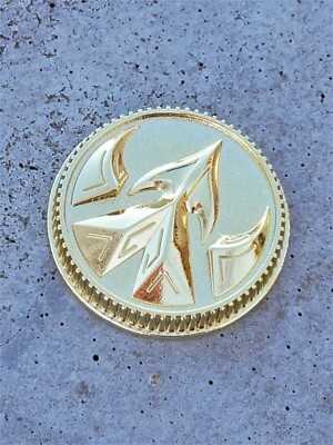 Flawed Legacy DRAKKON EVOLUTION Power Coin-Gold Made for Bandai's Legacy Morpher
