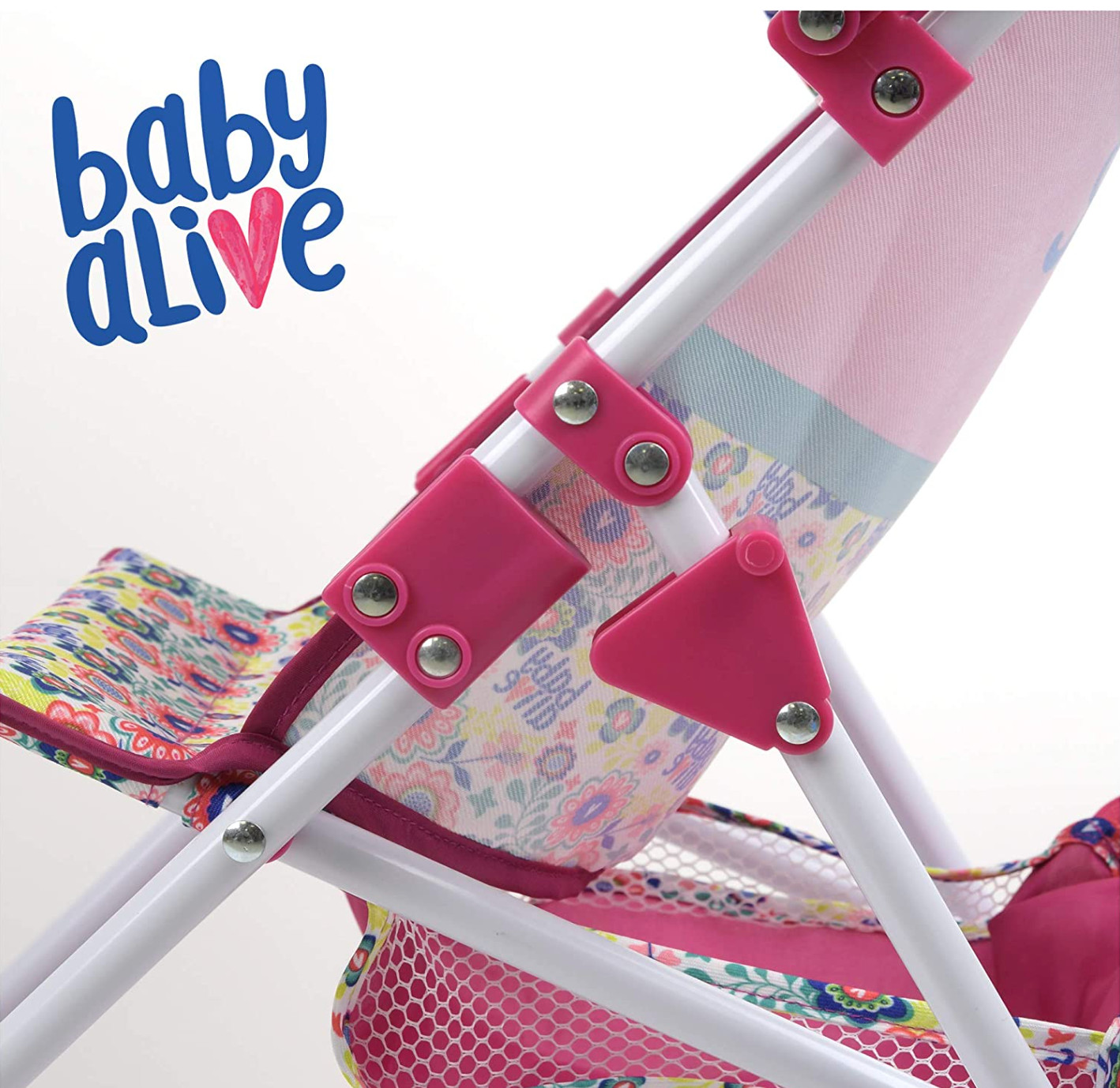 Baby Alive Doll Stroller with Retractable Canopy