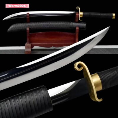 Manganese Steel Sharp saber Chinese KUNGFU Broadsword Battle Ready