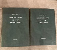 Hugo Janistyn. Riechstoffe - Seifen - Kosmetika. 2 Bände. Heidelberg, 1950