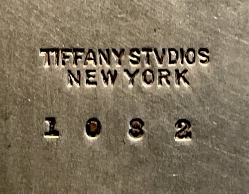 ANTIQUE TIFFANY STUDIOS NEW YORK #1082 BOOKMARK PATTERN PAPER CLIP RARITY=4:MINT - Picture 2 of 12