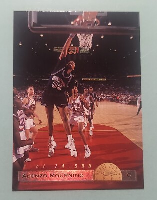 1993 Classic Games ALONZO MOURNING #LP10 Rookie SP #/74.5K Georgetown Hoyas