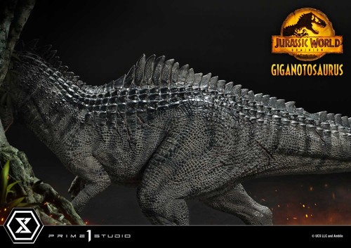 Prime Collectible Figures Jurassic World Domination Giganotosaurus 1/38 Scale - Picture 10 of 24
