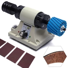 Electric Leather Edge Polishing Grinding Burnishing Machine Grinder Tool 8000RPM