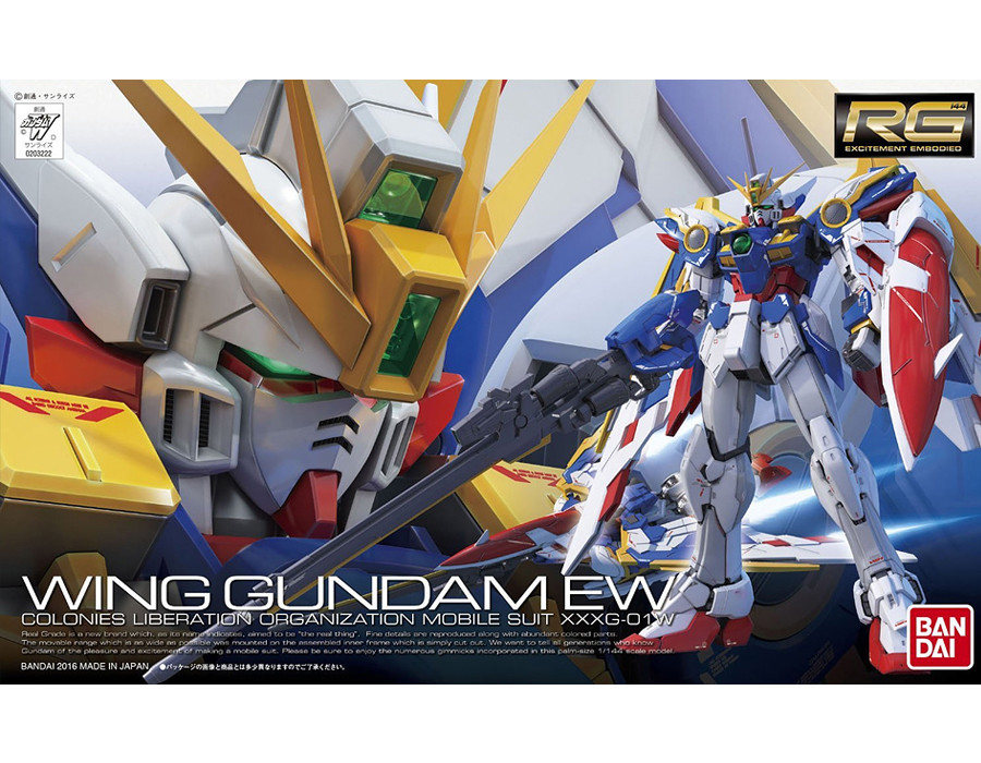 【未開封】RG WING GUNDAM 1/144 BANDAI BANDAI [RG] 1/144 XXXG-01W WING GUNDAM EW | eBay