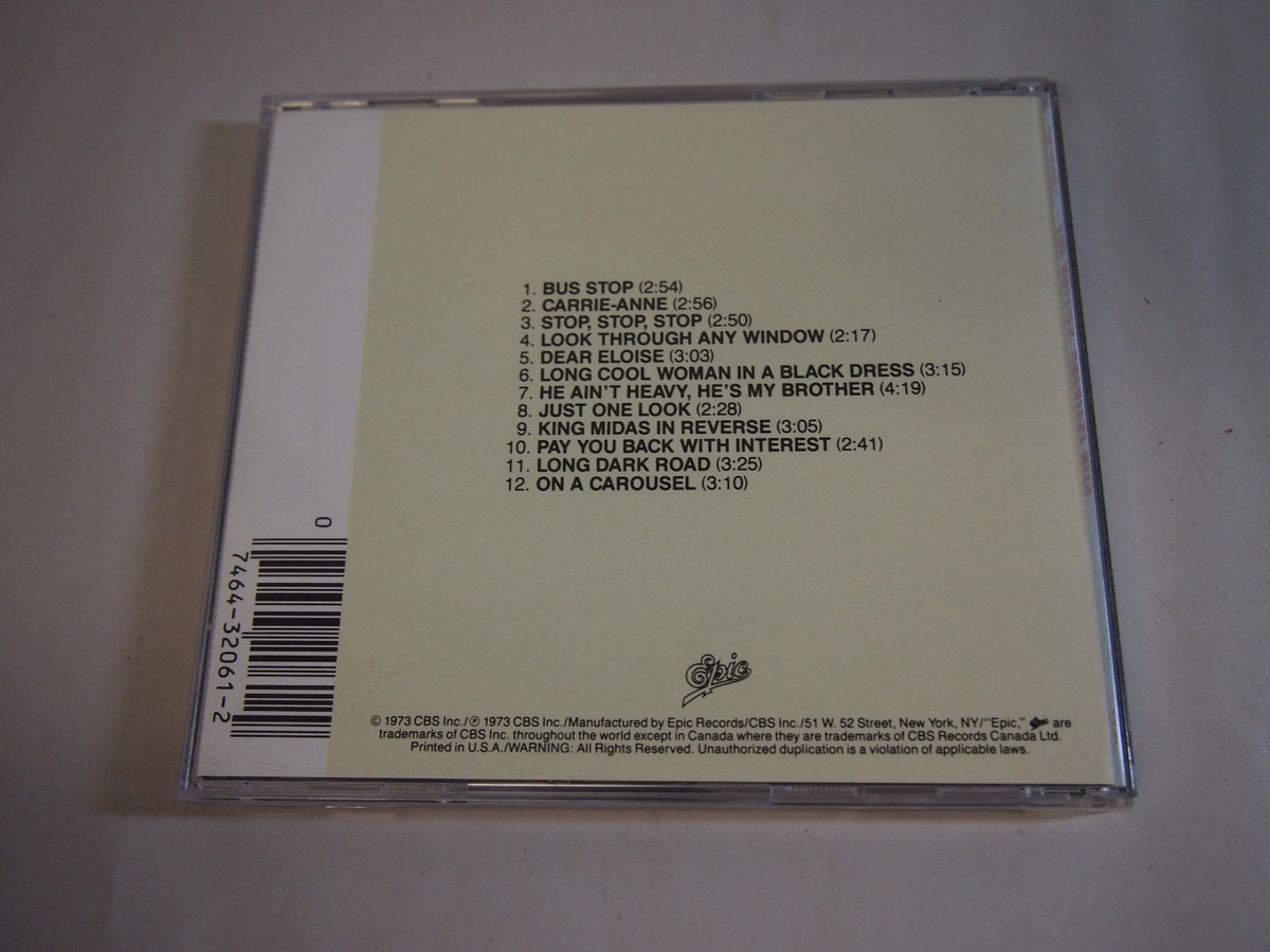 The Hollies' Greatest Hits [Remaster] by The Hollies (CD, Mar-2002
