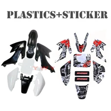 7pcs Plastic Fender + Stickers Kit for CRF50 CRF50 XR50 SSR SDG 50CC 125CC 150CC