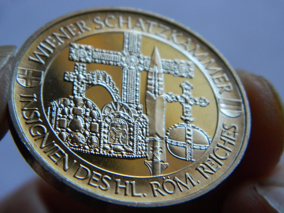 1998 2 1/2 Euro - Austria (Insignia of the Holy Roman Empire) - BU coin - Image 2 of 4