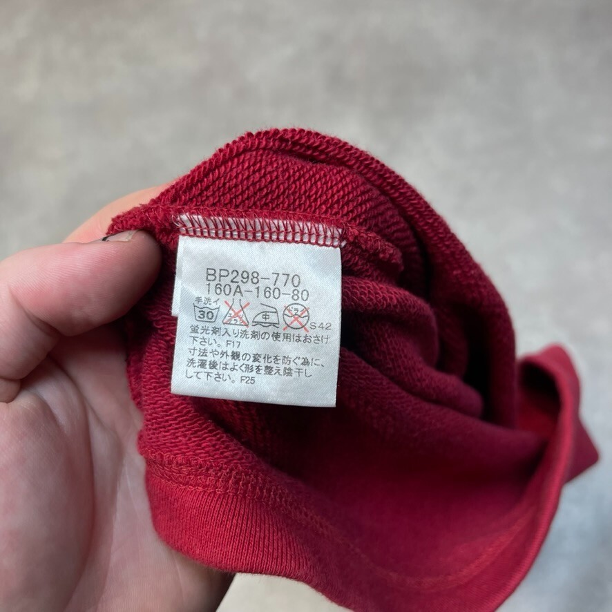 Burberry London Sweatshirt Womens Y2K Embroidered Jumper, Red, Medium image 10