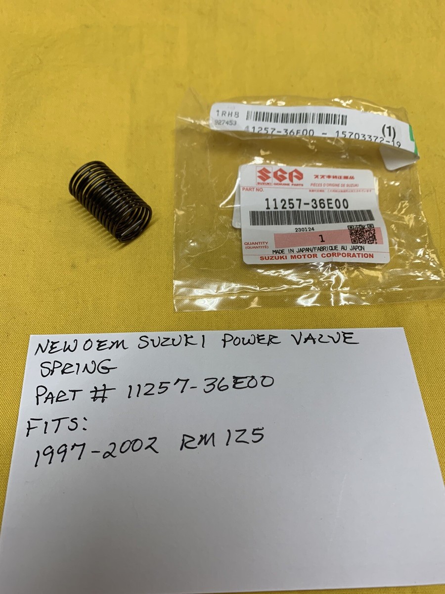 OEM SUZUKI Power Valve Spring 1997-2002 RM125 (11257-36E00) AHRMA