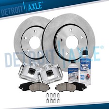 11.89'' Front Disc Rotors Brake Calipers Brake Pads for 2009-2012 Dodge Journey