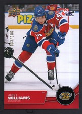 2021-22 Upper Deck CHL Hockey Exclusives Parallel #99 Josh Williams /100