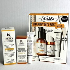 Kiehl's Stay Bright Day Night Skincare Set - Wrinkles/Dark Circles/Fine Lines
