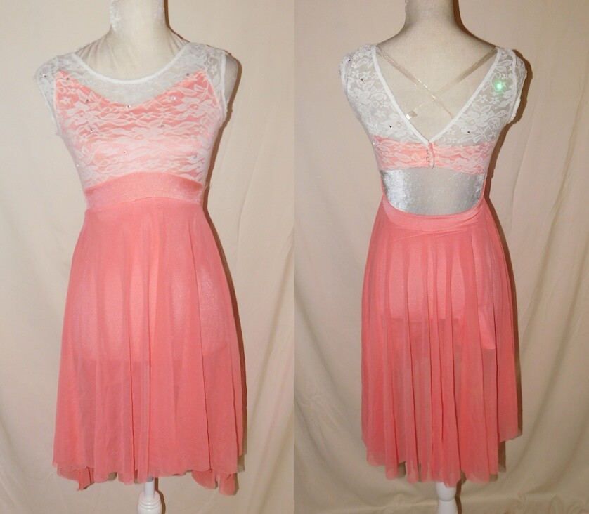 Kelle Dance Costume Adult Small Gem