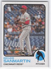 2022 Topps Heritage #652 Reiver Sanmartin