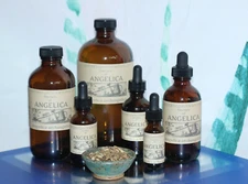 ANGELICA Tincture Analgesic Anxiety Move Congestion Phlegm ORGANIC FOLK Remedy 