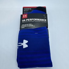 ONE PAIR UNDER ARMOUR UA PERFORMANCE SOCCER YOUTH OVER THE CALF SOCKS LARGE 1-4
