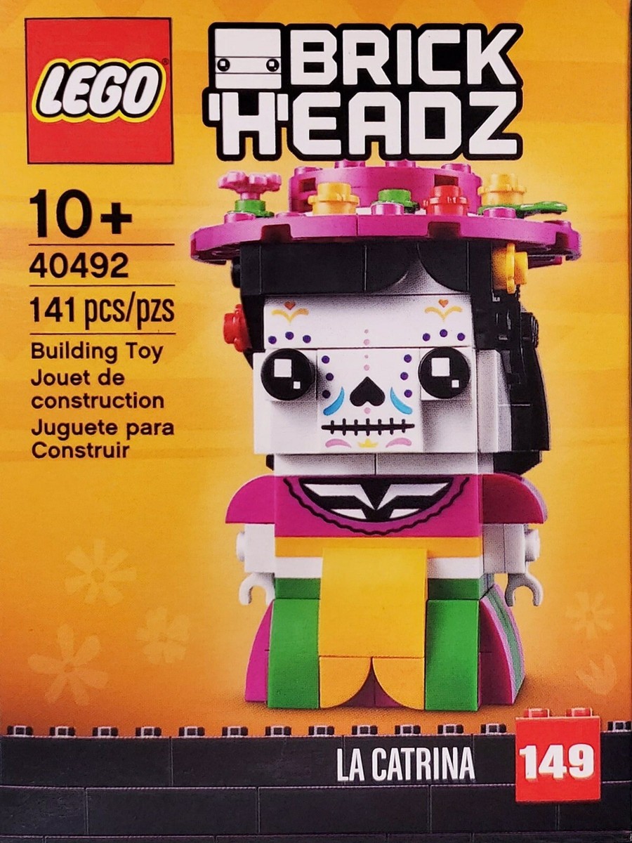 Lego 40492 Halloween BrickHeadz La Catrina, New, Sealed