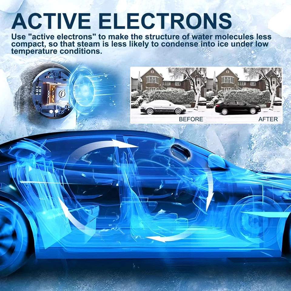 Frostschutzmittel Elektromagnetische Molekular, Auto Schnee, enteiser - Bild 2 von 3