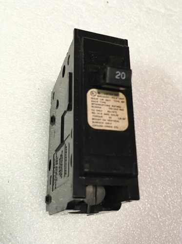 Rouse ARROW HEART MP120 1 polo 20 amperios 120 voltios interruptor estilo antiguo 1P 20A MP-120 - Imagen 2 de 10