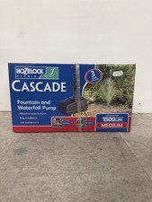 Hozelock Cascade 1500 Medium Fountain and Waterfall Pump - 1500L/h (3354B0000)