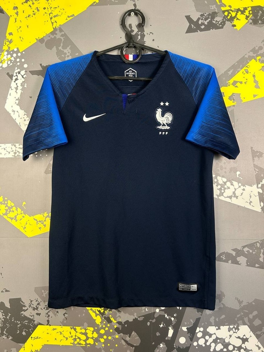 France Jersey Home football shirt 2018 - 2020 Nike Young Size L 12