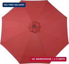 BPS Patio Umbrella Replacement Canopy for 9 ft 8 Ribs Table Umbrella, Outdoor Um