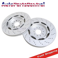 Pair Front Brake Rotors For Alfa Romeo Giulia Stelvio Quadrifoglio 2017-21 LH&RH
