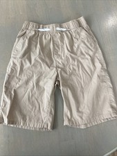 Boys Eddie Bauer Size Large 14 Tan Light Weight Shorts Excellent Condition
