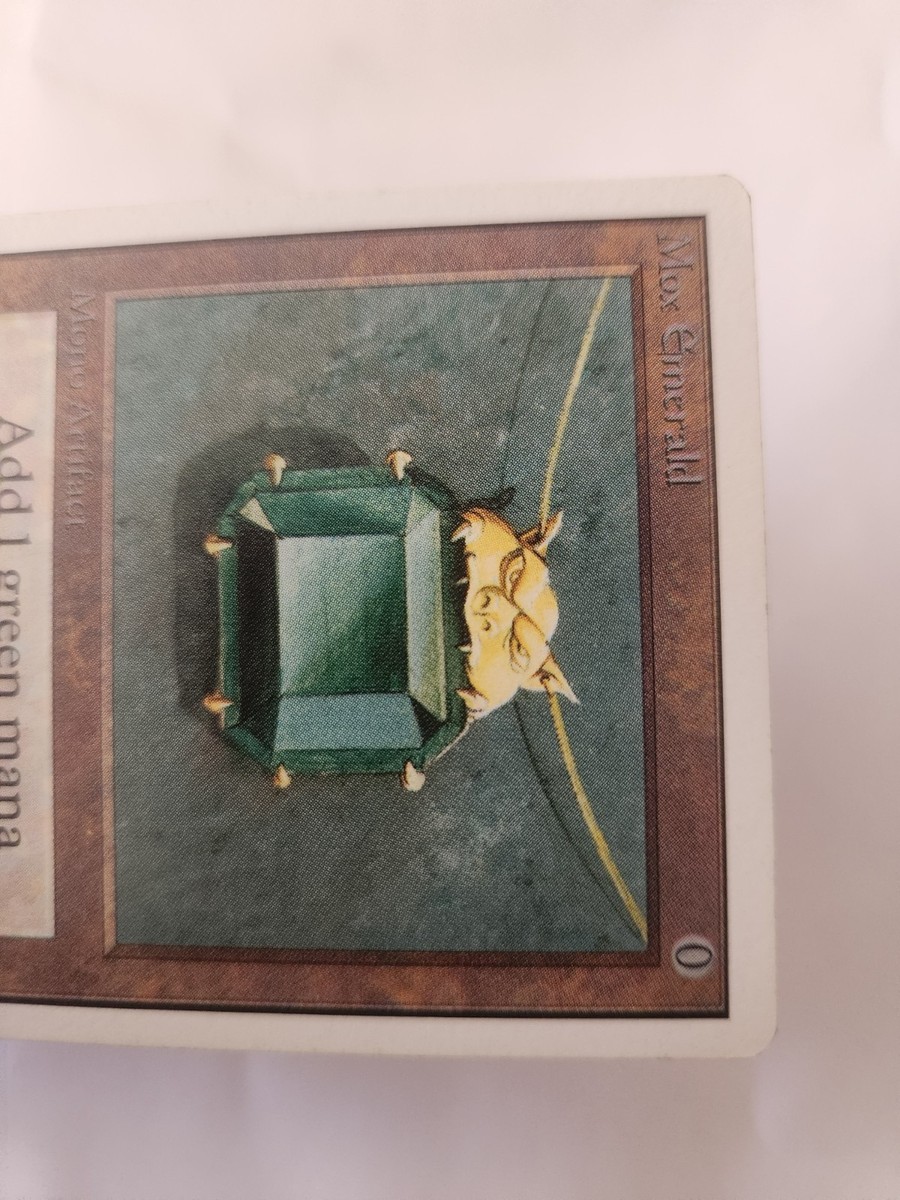 Mox Emerald Magic: The Gathering Power 9 Unlimited Card | eBay